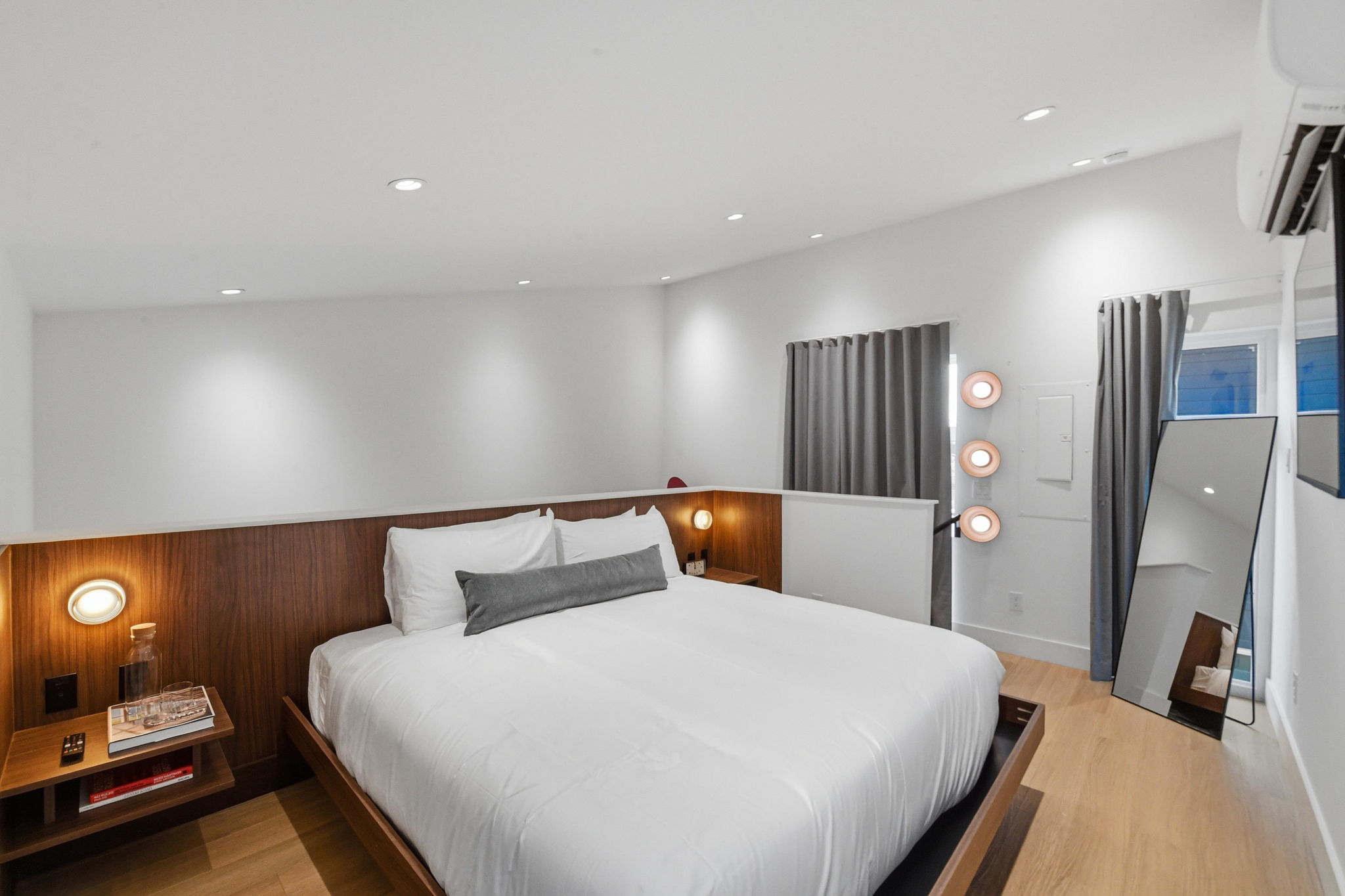 Two-story private casitas at Hotel SOMA in South Main Village, Fort Worth